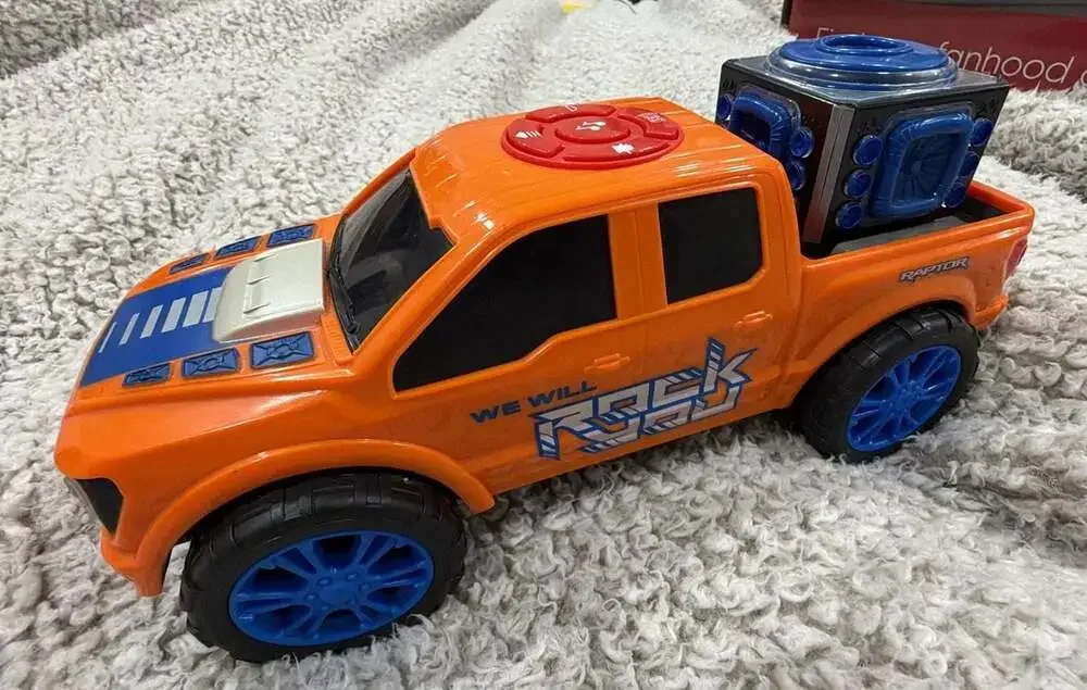 Adventure Force Rowdy Rocker Ford F-150 Raptor Motorized Lights Sounds Toy Truck